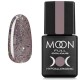 Гель-лак MOON FULL color Gel polish №323 серебристо-бежевый с разноцветным глиттером 8 мл