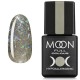 Гель-лак MOON FULL color Gel polish №328 серебристо-золотой с разноцветным глиттером 8 мл