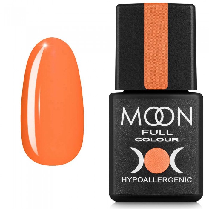 Гель-лак MOON FULL Neon color Gel polish №705 лососевый 8 мл