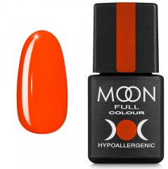 Гель-лак MOON FULL Neon color Gel polish №707 морковно-коралловый 8 мл