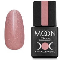 Гель-лак MOON FULL Opal color Gel polish №505 бежево-сиреневый с разноцветным шиммером 8 мл