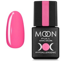 Гель-лак MOON FULL Summer №606 ярко-розовый 8 мл