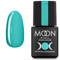 Гель-лак MOON FULL Summer №629 бело-зеленый яркий 8 мл