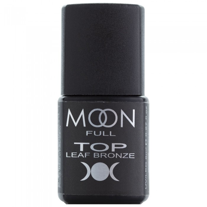MOON FULL Toп Leaf Bronze 8 мл без липкого шару, 5908254002373