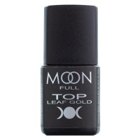 Топ с  блестками Moon Full Leaf Gold без липкого слоя 8 мл