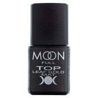 Матовый Топ с  блестками Moon Full Leaf Gold Matt без липкого слоя 8 мл