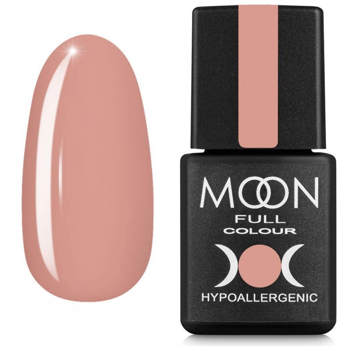 Гель-лак MOON FULL color Gel polish №640 персик с капучино 8 мл