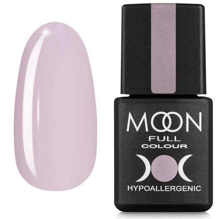 Гель-лак MOON FULL color Gel polish №647 молочно-зефірний 8 мл, 5908254190094
