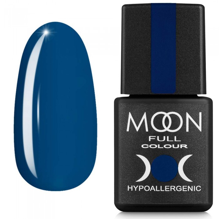 Гель-лак MOON FULL color Gel polish №654 глибинний морський 8 мл, 5908254190162