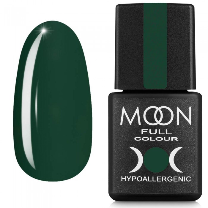 Гель-лак MOON FULL color Gel polish №659 зелений хвойний 8 мл, 5908254190216