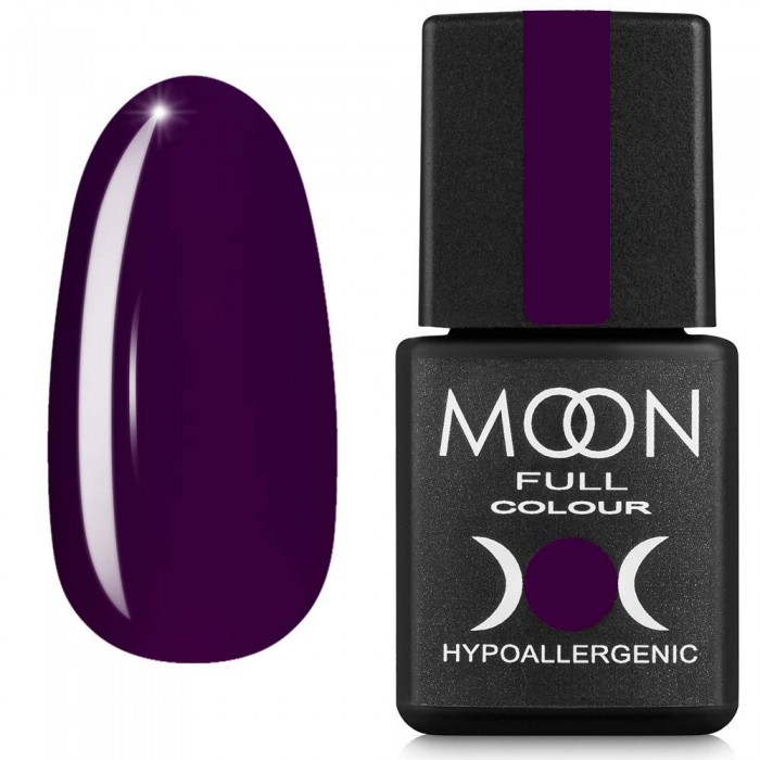Гель-лак MOON FULL color Gel polish №664 аметистовый темный 8 мл