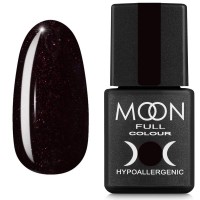 Гель-лак MOON FULL color Gel polish №668 шоколадно-сливовый с шиммером 8 мл