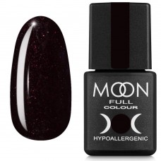 Гель-лак MOON FULL color Gel polish №668 шоколадно-сливовий з шиммером 8 мл