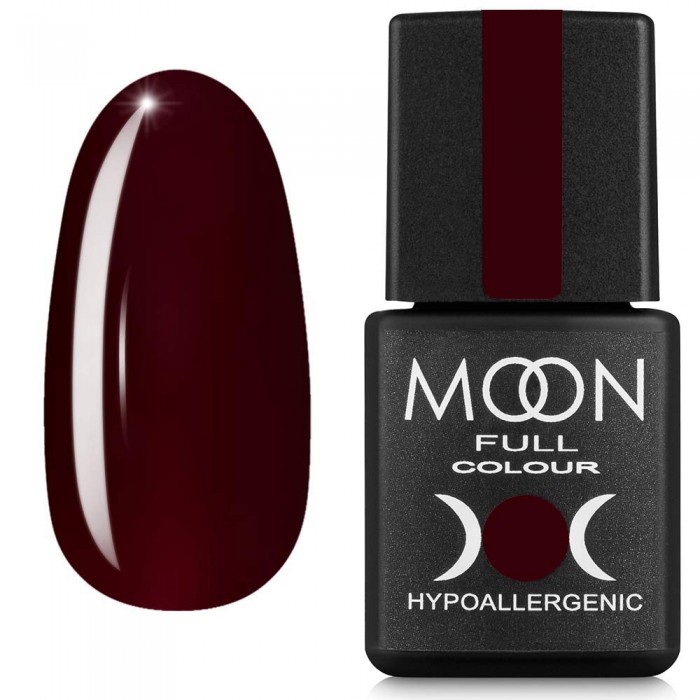 Гель-лак MOON FULL color Gel polish №674 марсала темный насыщенный 8 мл
