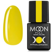 Гель лак Moon Full Breeze color №444 желтый 8 мл