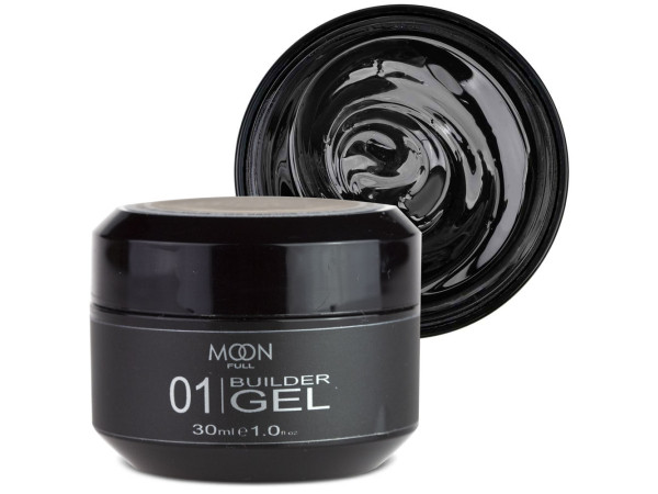 Моделюючий гель Moon Full Builder Gel №01 прозорий 30 мл