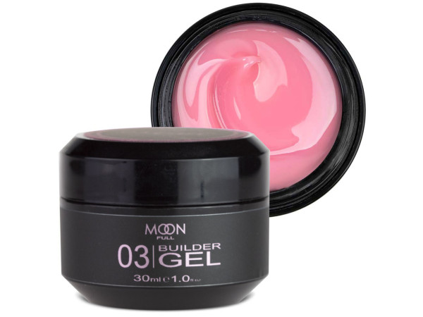Моделирующий гель Moon Full Builder Gel №03 розовый 30 мл