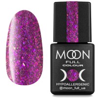 Гель лак Moon Full Chrome Flake Disko №02 светоотражающий 8 мл