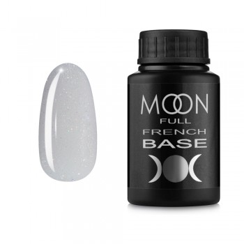 French Base Moon Ful №15 світло-сірий із шиммером 30 мл