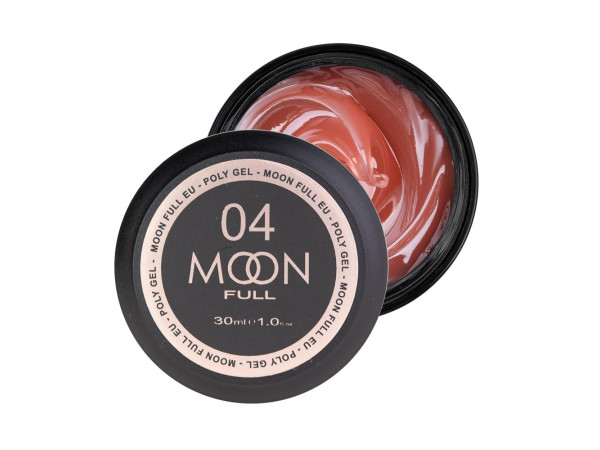 Полігель для нарощування нігтів Moon Full Poly Gel № 04 натуральний  30 мл