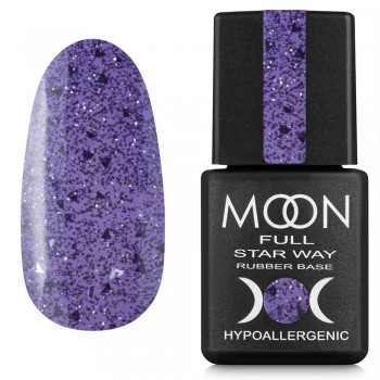 Заказать Светоотражающая цветная база для ногтей Moon Full Star Way №2053 светло-фиолетовый полупрозрачный 8 мл недорого