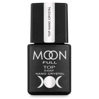 Топ Moon Full Nano Crystal стойкий к царапинам без липкого слоя 8 мл