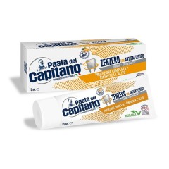 Зубная паста Pasta del Capitano Ginger Антибактериальная с имбирем 100% Экологическая упаковка 75 мл