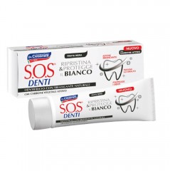 Зубна паста SOS Denti Whitening Професійне і безпечне відбілювання Pasta del Capitano