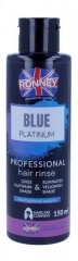 Ополаскиватель RONNEY Professional BLUE PLATINUM HAIR RINSE 150 мл