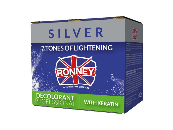 Порошок для осветления волос Ronney Professional с кератином 500 г