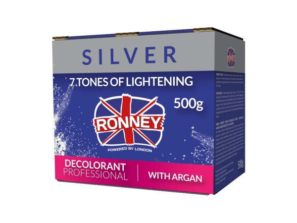 Порошок для осветления волос Ronney Professional безпыльный с Арганом 500 г