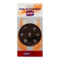 Пластина для стемпінгу Ronney Professional Stamping Palete RN 00404
