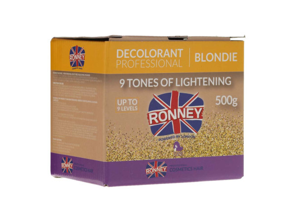 Порошок для осветления волос Ronney Professional BLONDIE 9 тонов 500 г