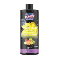 Шампунь регенерирующий RONNEY MULTI FRUIT COMPLEX для сухих и повреждённых волос 1000 мл