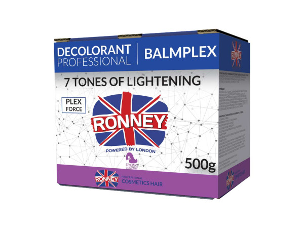 Порошок для осветления волос Ronney Professional  BAMPLEX 7 тонов 500 г