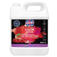 Професійний шампунь Захист кольору для пофарбованого волосся RONNEY COLOR REPAIR CHERRY з UV фильтром 5000 мл