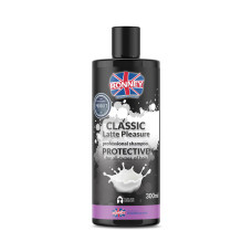 Шампунь с протеинами RONNEY CLASSIC LATTE PLEASURE для всех типов волос 300 мл