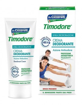 Заказать Антибактеріальний крем дезодорант для ніг Timodore стійкість 48 годин 50 м недорого