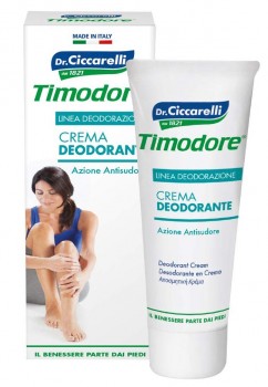 Антибактеріальний крем дезодорант для ніг Timodore 50 мл
