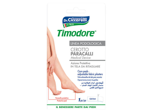 Пластырь для мозолей Timodore Corn pads отрезной 1 шт – 12х7 см
