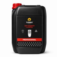 Активный гель TURBO PROF для очистки унитазов с хлором 4,7 л