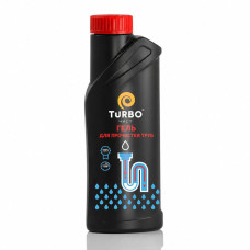 Гель для прочистки канализационных труб TURBO, 500мл