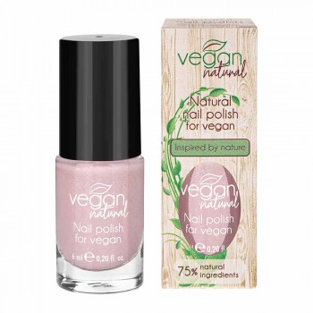 Лак для нігтів Vegan Natural №02 блідо-рожевий