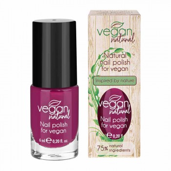Лак для нігтів Vegan Natural №07 сливовий