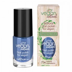Лак для ногтей Vegan Natural №08 синий Крайола 6 мл