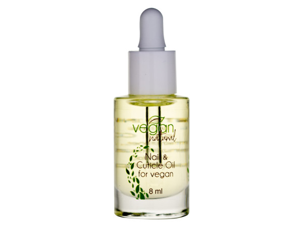 Натуральное масло для ногтей Vegan Natural 8 мл