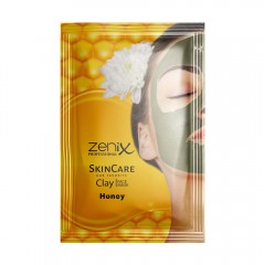 Маска для лица Zenix глиняная с мёдом сашет 20 г