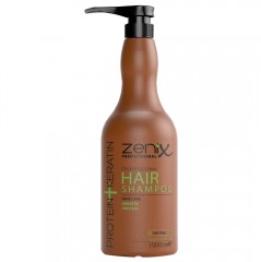 Кератиновый шампунь Zenix Protein Keratin для глубокой очистки волос 1000 мл