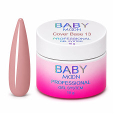Камуфлирующая база для ногтей Baby Moon Cover Base 15 мл № 13