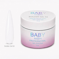 Моделирующий гель для ногтей Baby Moon Builder Gel, 15 мл № 02